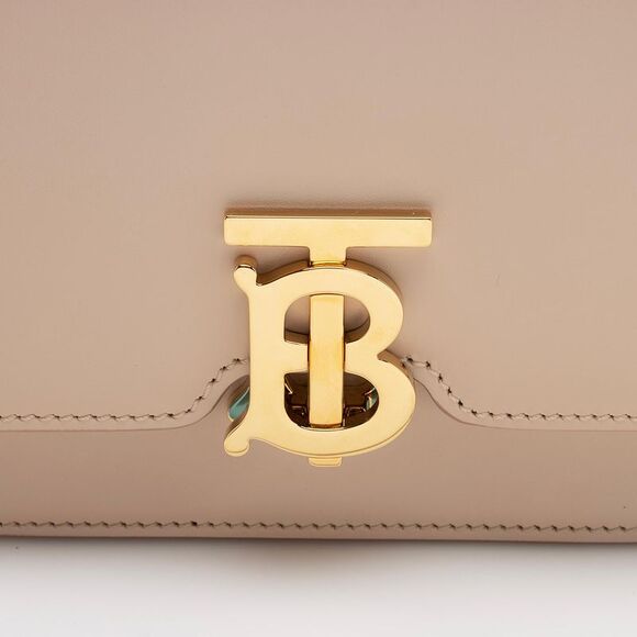 Burberry Leather TB Flap Mini Shoulder Bag - FINAL SALE - Picture 9 of 12